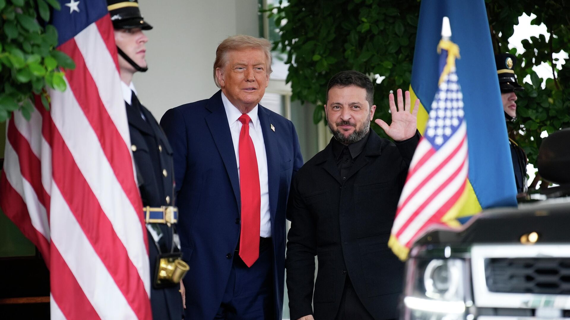 Трамп и Зеленский не планируют делать совместное заявление